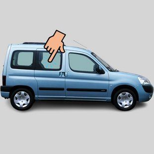 Стекло переднее салона правое Citroen Berlingo (Минивен) (1996-2008) 2724/6537AGNBL фото