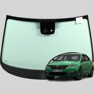 Лобовое стекло Skoda Octavia III A7 (Хетчбек, Комби) (2013-2020) с датчиком и камерой (2013-2016г.) 7816AGNVW фото