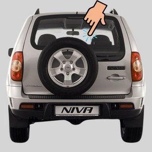 Заднє скло ВАЗ 2123 (Шевролет Ніва) (Chevrolet Niva) (Позашляховик) (2002-) 4544AGNBL1B фото