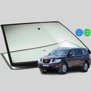 Лобове скло Nissan Patrol Y62 (Позашляховик) (2011-) / Ніссан Патрол з датчиком та камерою (2013-2017р.) 60A3/60A5AGNBLV++ фото