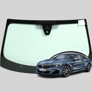 Лобове скло BMW 8 (G15) (Купе) (2018-) / БМВ 8 (Г15) з датчиком та камерою 2491AGAMVZ фото