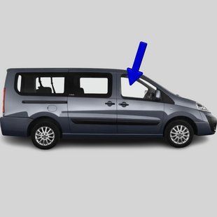 Стекло передней правой двери Citroen Jumpy (Минивен) (2007-2016) / Ситроен Джампи 2736/6553/8413AGNBLV фото