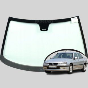 Лобовое стекло Peugeot 406 (Седан, Комби) (1995-2004) с датчиком (узкий 1995-2001г.) 6525AGNBLV фото