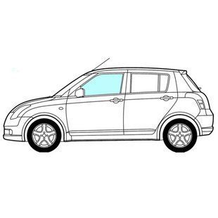 Скло передніх правих дверей Chevrolet Bolt (Хетчбек) (2018-) / Шевроле Болт 6347AGSVZ фото