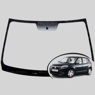 Лобове скло Dacia/Renault Sandero I (2008-2012)/Duster I (2010-2017)/Nissan Terrano / Дачія/Рено/ Сандеро 1553421488 фото