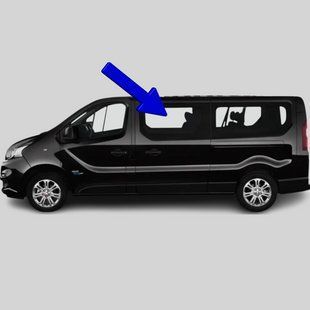 Бокове скло Fiat Talento (Мінівен) (2016-2020) салону переднє ліве 7296/6340/6098/3775AGSV1C фото
