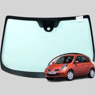 Лобове скло Nissan Micra K12 (Хетчбек) (2003-2010) / Ніссан Мікра з датчиком 6011AGNV фото