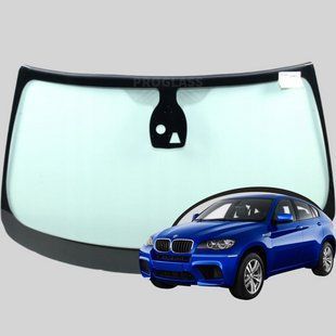 Лобове скло BMW X6 (E71/E72) (Позашляховик) (2008-2013) / БМВ Х6 (Е71/Е72) з датчиком та камерою 2456AGSBLMV фото