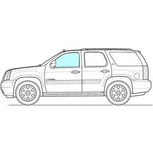 Стекло передней левой двери Audi Q5 I (8R) (Внедорожник) (2008-2016) / Ауди Ку5 I (8Р) 8596AGSGYMVWZ1P фото