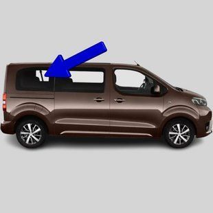 Бокове скло Citroen Jumpy/Spacetourer (Мінівен) (2016-) салону заднє праве середня база 2756/6569/8423AGSVZ фото