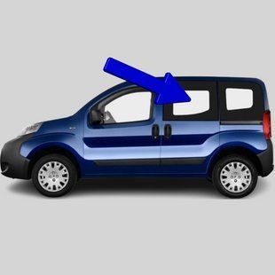 Бокове скло Fiat Fiorino/Qubo (Мінівен) (2007-) салону переднє ліве 3360/2739/6557AGNBLV фото