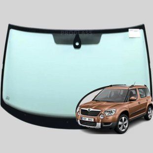 Лобове скло Skoda Yeti (Позашляховик) (2009-2017) з датчиком (круглий 2011-2017р.) 7813AGSBLVWZ фото