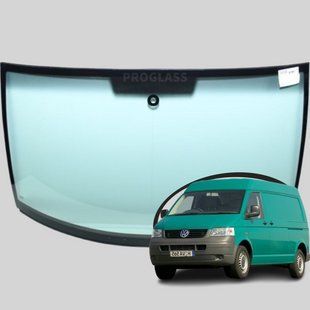Лобовое стекло VW Transporter T5/Caravelle/Multivan (Минивен) (2003-2015) с датчиком (круглый) (2003-2010г.) 8579AGNGYVZ1B фото