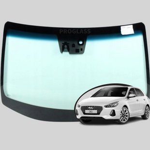 Лобове скло Hyundai I30 (2016-) / Хюндай Ай30 з датчиком та камерою 4165/T130AGNVW фото