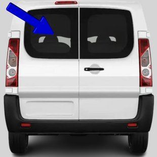 Стекло распашное левое Citroen Jumpy (Минивен) (2007-2016) / Ситроен Джампи 2736/6553/8413AGNBLV фото