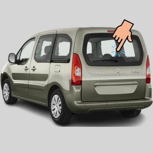 Заднє скло Citroen Berlingo (Мінівен) (2008-2018) / Сітроен Берлінго 2741/6558AGSBLVZ фото