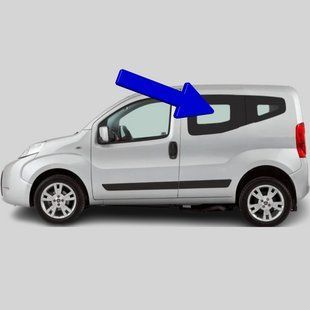 Бокове скло Fiat Fiorino/Qubo (Мінівен) (2007-) салону переднє ліве під оригінал 3360/2739/6557AGNBLV фото