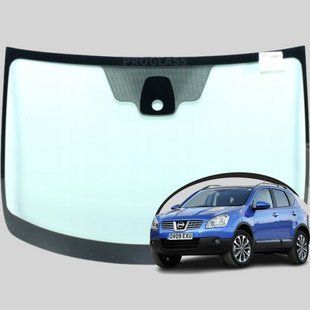 Лобовое стекло Nissan Qashqai I (J10/NJ10)/Qashqai+2 (Внедорожник) (2007-2014) с датчиком 6044AGSBLV фото