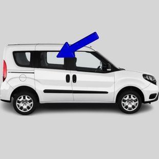 Бокове скло Fiat Doblo (263) (Мінівен) (2010-) / Фіат Добло (263) салону переднє праве 3369/6336AGNBL фото