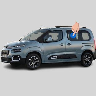 Скло переднє салону ліве Citroen Berlingo (Мінівен) (2018-) / Сітроен Берлінго 2763/6573/6348/T121AGSVZ фото