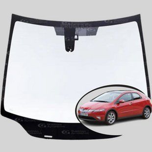 Лобовое стекло Honda Civic (2006-2011) / Хонда Сивик (Хетчбек) с датчиком 3998AGSVW фото