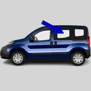 Бокове скло Citroen Nemo (Мінівен) (2008-) / Сітроен Немо салону переднє ліве 3360/2739/6557AGNBLV фото