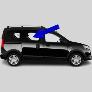 Бокове скло Dacia Dokker/Lodgy (Мінівен) (2012-2022) салону переднє праве 7289AGNBL фото