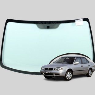 Лобове скло Toyota Corolla E110 (Седан, Хетчбек, Комбі) (1995-2001) шовк із козирком (1998-2001р.) 8304AGNBL фото