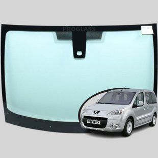 Лобове скло Peugeot Partner II (Мінівен) (2008-2018) / Пежо Партнер II з датчиком 2741/6558AGSBLVZ фото