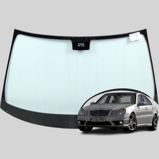 Лобове скло Mercedes (W211) E (панорамний дах) (Седан) (2002-2009) з датчиком 5354AGSGYMV фото
