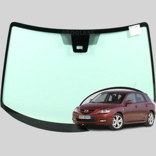 Лобове скло Mazda 3 (BK) (Хетчбек, Седан) (2003-2009) / Мазда 3 з датчиком (прокрас 07.2006-) 5166AGNMW1B фото