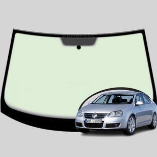 Лобове скло VW Jetta/Bora/Vento V (Седан, Комбі) (2005-2011) / Фольксваген Джетта V (дзеркало 2005-2008р.) 8586/IN82AGSBLVZ фото