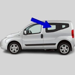 Бокове скло Citroen Nemo (Мінівен) (2008-) / Сітроен Немо салону переднє ліве під оригінал 3360/2739/6557AGNBLV фото