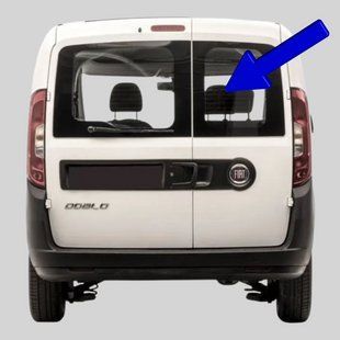 Скло розстібне праве Fiat Doblo (263) (Мінівен) (2010-) / Фіат Добло (263) 3369/6336AGNBL фото