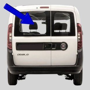 Скло розстібне ліве Fiat Doblo (263) (Мінівен) (2010-) / Фіат Добло (263) 3369/6336AGNBL фото