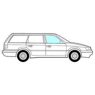 Стекло передней правой двери Fiat Tipo (Комби) (2016-) / Фиат Типо 3375AGNVZ1N фото