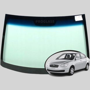 Лобове скло Hyundai Accent/Verna (2005-2011) / Хюндай Акцент/Верна 4134AGNBLV фото