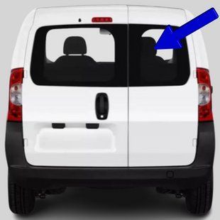 Скло розпашне праве Citroen Nemo (Мінівен) (2008-) / Сітроен Немо 3360/2739/6557AGNBLV фото