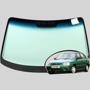Лобове скло Hyundai Accent (1999-2005) / Хюндай Акцент 4118AGNBL фото