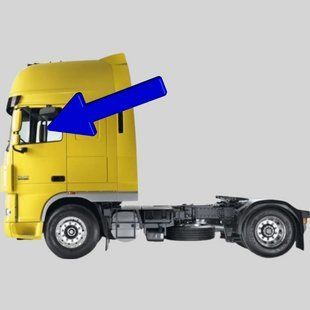 Скло передніх лівих дверей DAF XF105/106 (Вантажівка) (2006-) (Модель 2013-) 4635AGNBL фото