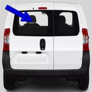 Скло розпашне ліве Citroen Nemo (Мінівен) (2008-) / Сітроен Немо 3360/2739/6557AGNBLV фото