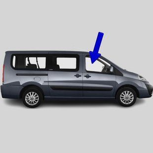 Лобове скло Fiat Scudo (Мінівен) (2006-2016) / Фіат Скудо 2736/3752/6553/8413AGNBL фото