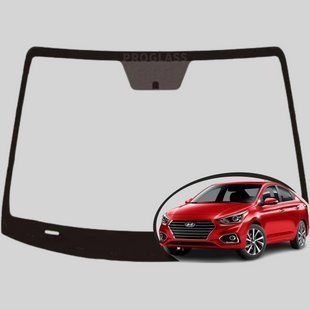 Лобове скло Hyundai Accent/Solaris (2017-) / Хюндай Акцент/Соляріс 4168AGNGY фото