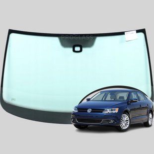 Лобове скло VW Jetta VI (2011-2019) / Фольксваген Джетта VI з датчиком (під рейлінги 2010-2015р.) 8612AGSVZ1B фото