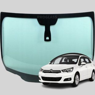 Лобове скло Citroen C4 (Хетчбек) (2010-2018) / Сітроен С4 з датчиком 2746AGNVZ фото