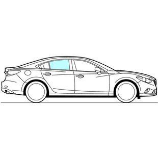 Скло задніх правих дверей Acura ILX (Седан) (2012-) / Акура ІЛХ T003AGNBLV фото