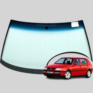 Лобове скло VW Golf 3 (Хетчбек, Комбі) (1991-1997) / Фольксваген Гольф 3 кріп. дзеркала (1991-1994р.) 8541/IN25AGNBLZ фото