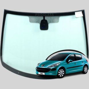 Лобове скло Peugeot 207 (Хетчбек, Комбі) (2006-2011) / Пежо 207 з датчиком 6548AGSVZ фото