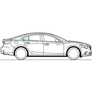 Форточка задня права Daewoo Nexia (Седан, Хетчбек) (1995-2016) / Деу Нексія 3000AGNBL фото