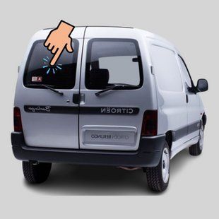 Стекло распашное левое Citroen Berlingo (Минивен) (1996-2008) / Ситроен Берлинго 2724/6537AGNBL фото